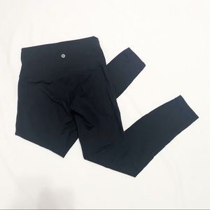 Lululemon Black Wunder Under Leggings